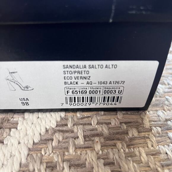 AQUA Ankle Strapped Heel Sz 9B - Picture 5 of 6